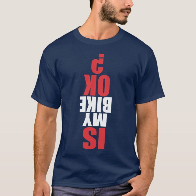 T-SHIRT MON VÉLO VA-T-IL ? (Devant)