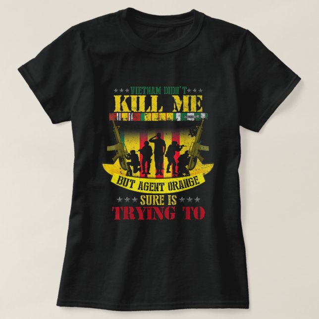 T-shirt Mon Vétérinaire Préféré Est Mon Papaw - Drapeau Pè (Design devant)