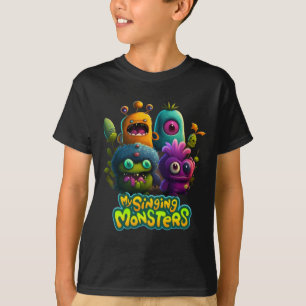 T-shirt mon wubbox de monstres chanteurs