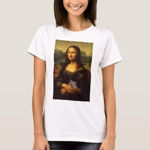 T-shirt Mona Lisa Avec Hamster