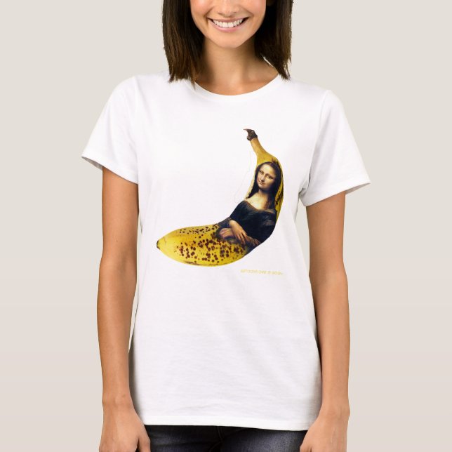 T-shirt Mona Lisa Banana (Devant)