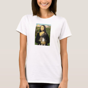 T-shirt Mona Lisa - Greyhound italien