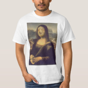 T-shirt Mona Lisa - Non masqué