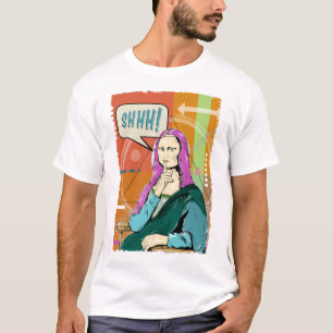 T-shirt Mona Lisa pop art