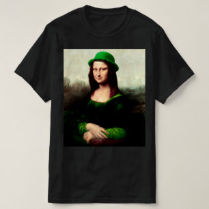 T-shirt Mona Lisa Saint-Patrick Clover