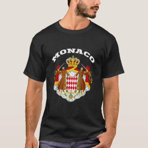 T-shirt Monaco Drapeau souvenir Monte Carlo