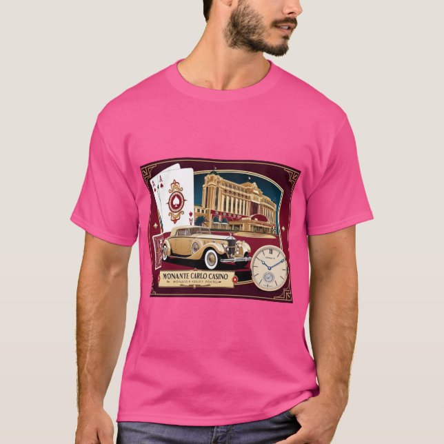 T-shirt Monaco Monte Carlo (Devant)