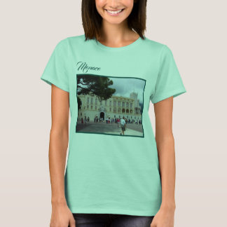 T-shirt Monaco Palace Monte Carlo Travel Souvenir