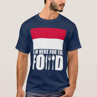 T-shirt Monaco souvenir nourriture voyage famille