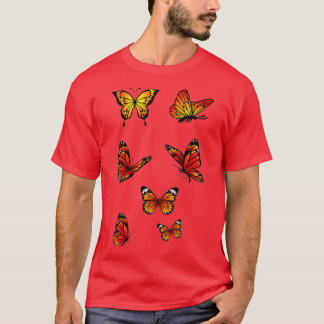 T-shirt Monarque papillon design