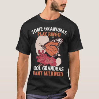 T-shirt Monarque papillon grand-mère Plante légumineuse