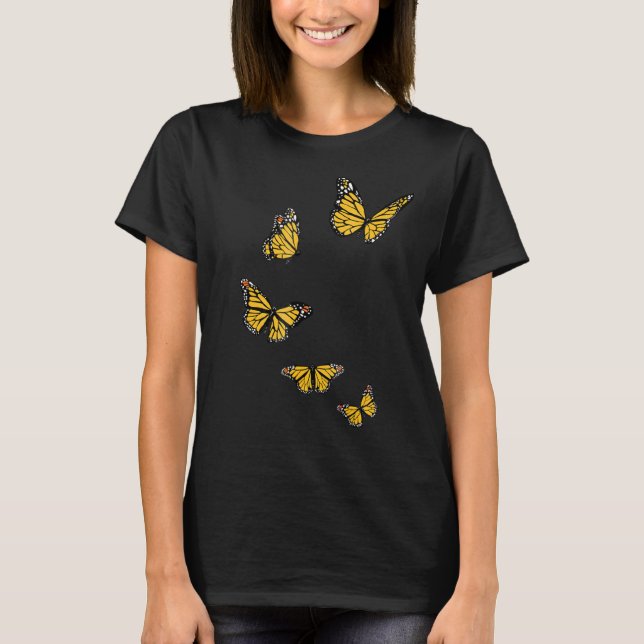 T-shirt Monarque Papillon Pocket T Monarque Butterfly Femm (Devant)