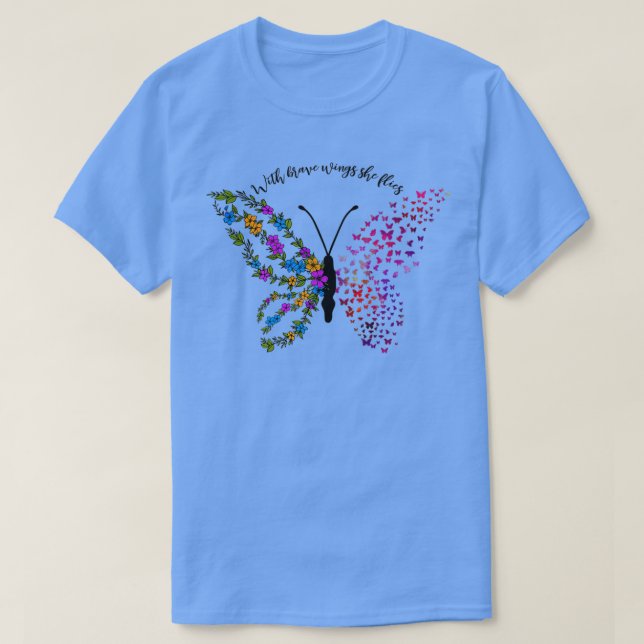 T-shirt Monarque papillon Rapsody 44 (Design devant)