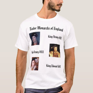 T-shirt Monarques de Tudor de l'Angleterre