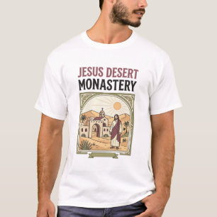 T-shirt Monastère désertique de Jésus Monastère désertique