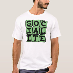 T-shirt Mondain, Fêtard