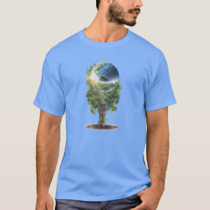 T-shirt Monde 6 planète, univers, troisième planète, mondi