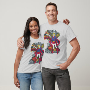 T-shirt Monde aléatoire 1 de Supergirl
