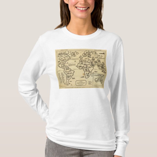 T-shirt Monde d'animaux (Devant)