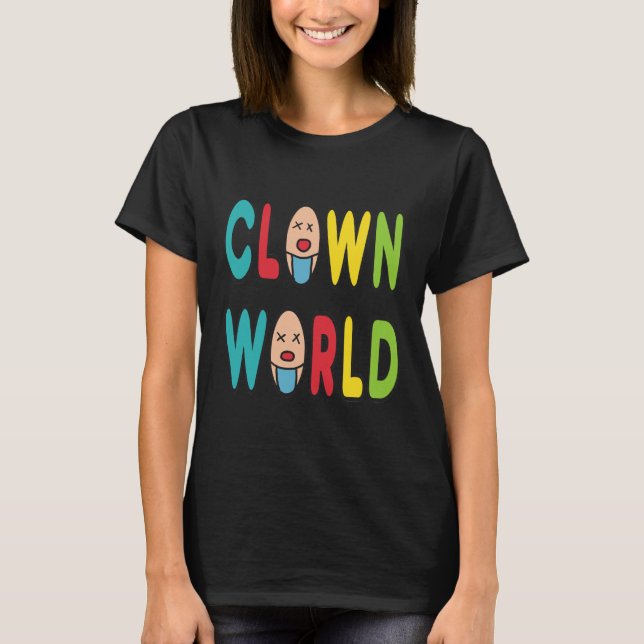 T-shirt Monde des clowns (Devant)