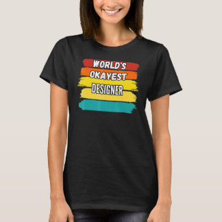 T-shirt monde er Okayest er