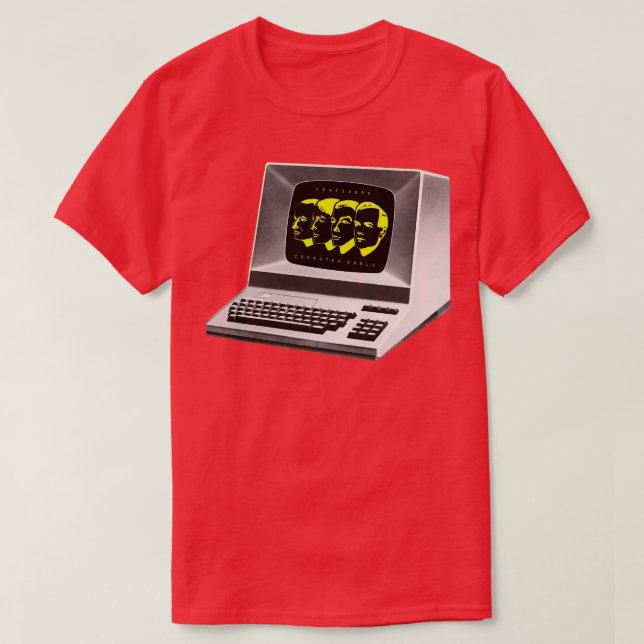 T-shirt Monde informatique Kraftwerk (Design devant)