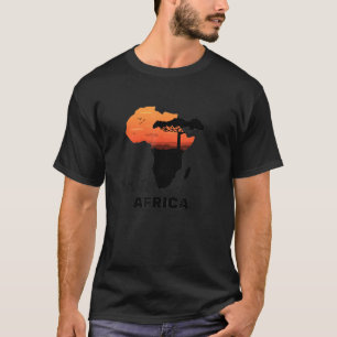 T-shirt Monde Je suis la forte Afrique Grande Quoate