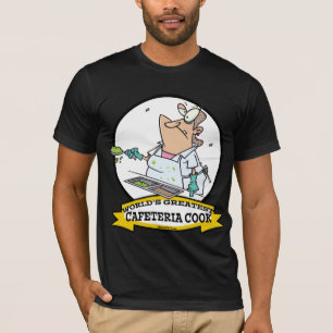 T-SHIRT MONDE LA CAFÉTÉRIE LA PLUS GRANDE CUISINE LADY CAR