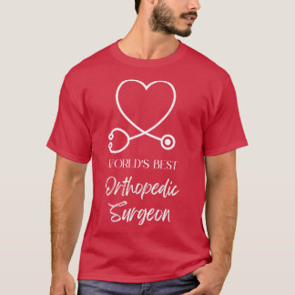 T-shirt monde meilleur chirurgien orthopédique