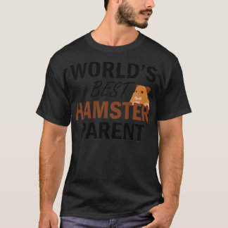 T-shirt Monde meilleur parent Hamster