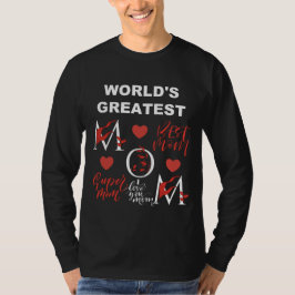 T-shirt Monde Meilleure maman