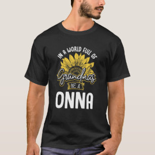 T-shirt Monde Plein de grand-mères être un Gif Onna