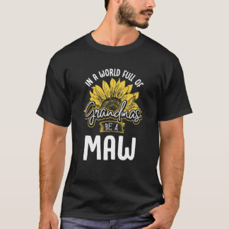 T-shirt Monde Plein de grand-mères être un grand gif