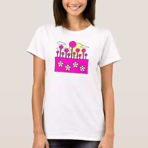 T-shirt Monde rose