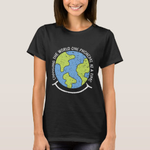 T-shirt Monde Un Phonème À La Fois Dyslexie Sensibilisatio