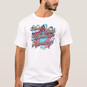 T-shirt Mondes la plupart de secrétaire impressionnant