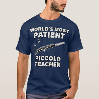 T-shirt Mondes les plus patients Piccolo enseignant Piccol