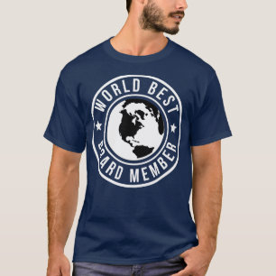 T-shirt Mondes Meilleur membre de conseil 2