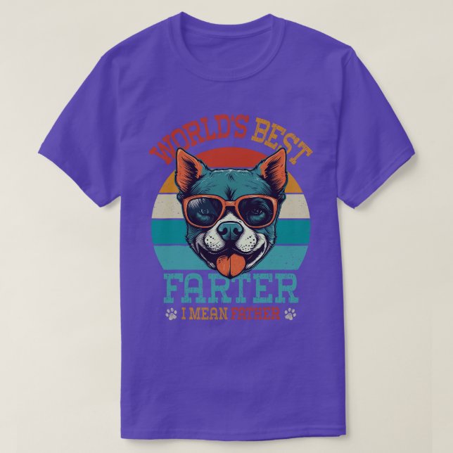T-shirt Mondes Meilleur Plus Loin Je Veux Dire Père Meille (Design devant)