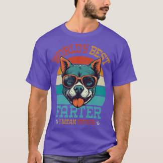 T-shirt Mondes Meilleur Plus Loin Je Veux Dire Père Meille