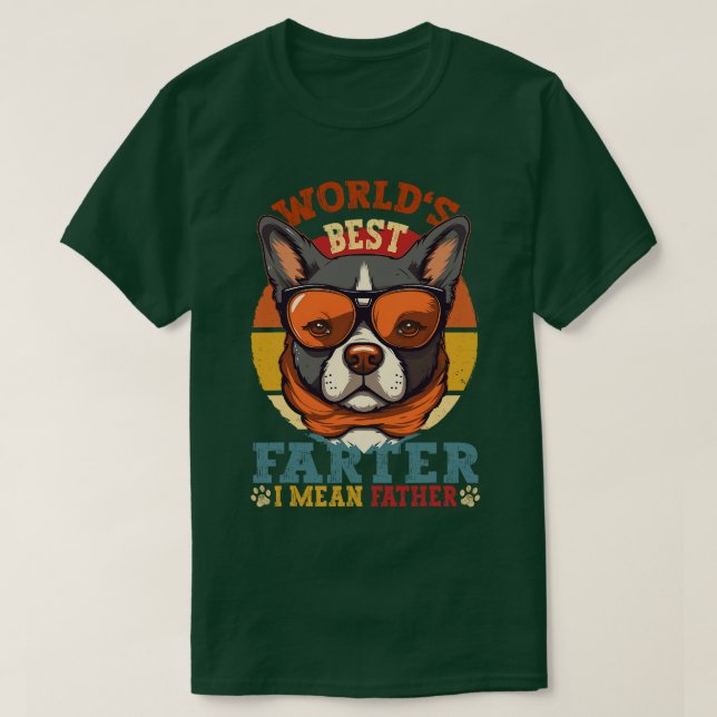 T-shirt Mondes Meilleur Plus Loin Je Veux Dire Père Meille (Design devant)