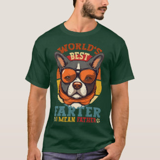 T-shirt Mondes Meilleur Plus Loin Je Veux Dire Père Meille