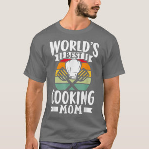 T-shirt Mondes Meilleure Cuisine Maman Maman Maman Cuisine