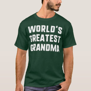 T-shirt Mondes plus grand grand grand grand-mère Drôle cad