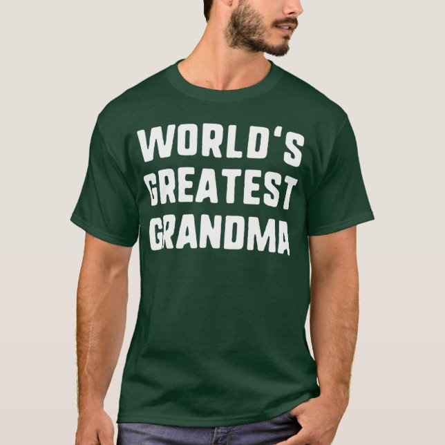 T-shirt Mondes plus grand grand grand grand-mère Drôle cad (Devant)