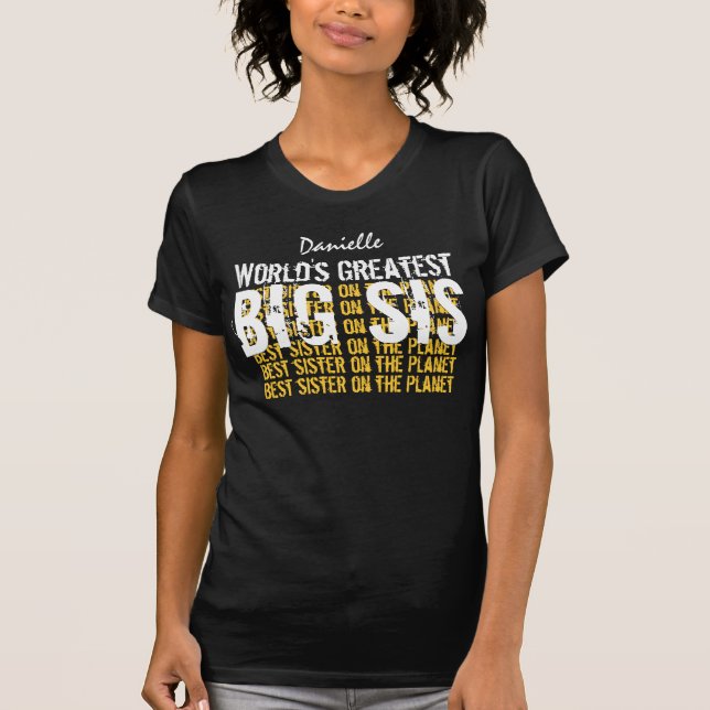 T-shirt Mondes plus grand GRAND SIS V05 (Devant)