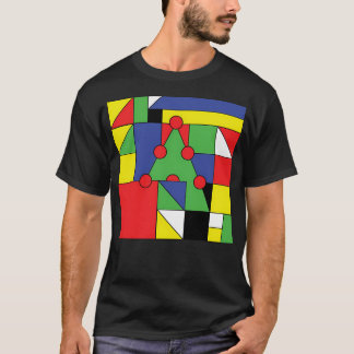 T-shirt Mondrian de Noël