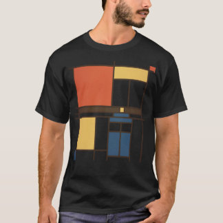 T-shirt Mondrian Who médecins 