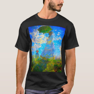 T-shirt Monet Woman avec un parasol