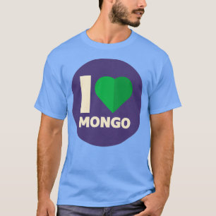 T-shirt MongoDB I Love Mongo